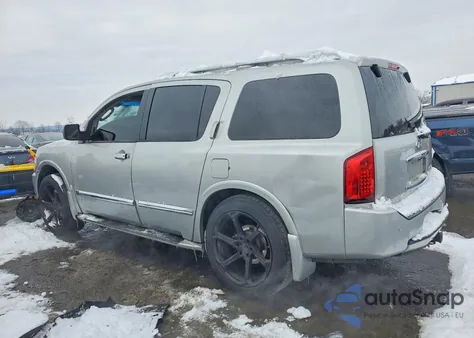 2008 Infiniti Qx56 z USA, uszkodzony, nr VIN 5N3AA08C48N907545